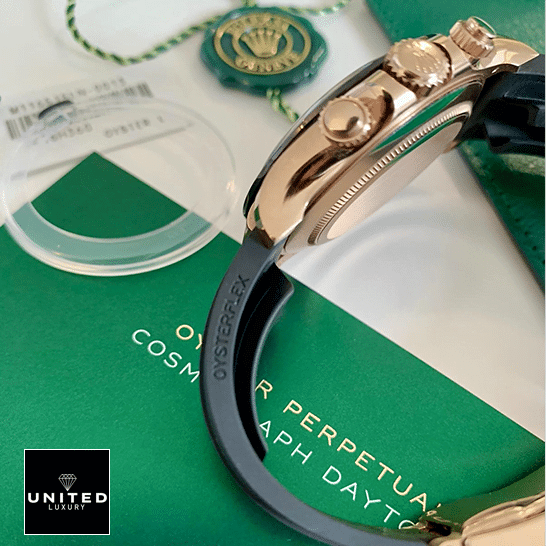 Rolex Cosmograph Daytona 116515LN Rolex Cosmograph Daytona 116515LN-0014 Everose Case Replica Button & Crown Pusher