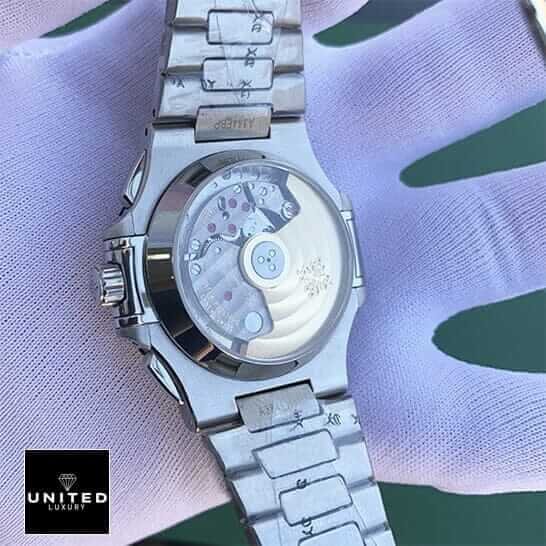 Patek Philippe Nautilus Chronograph 5980/1A-019 Patek Philippe Stainless Steel Case Replica upside view