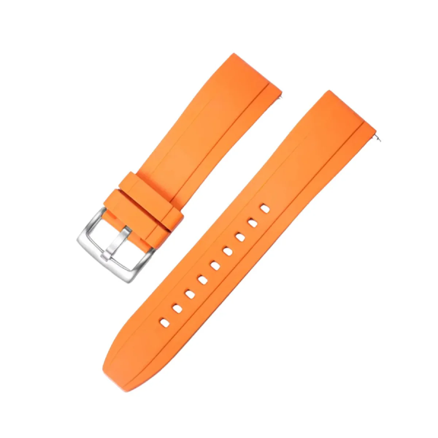 8a7ae1713997cb23932fbd42625707e3857514ce Breitling – Chronomat – Rubber Strap – Orange - Image 1