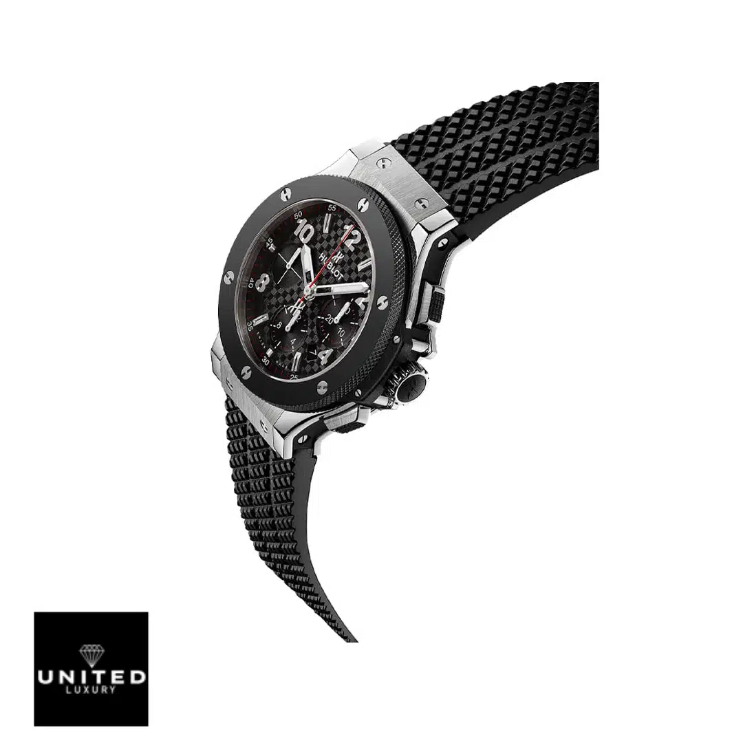 Hublot Big Bang 301.SX.130.RX Hublot Rubber Strap 301.SB.131.RX Black Dial & Crown Pusher Replica