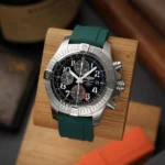 Breitling – Avenger –  Rubber Strap – Green - Image 2