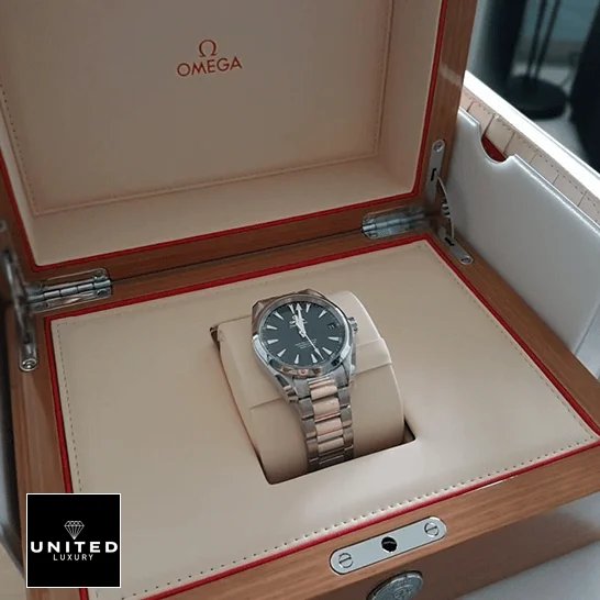 Omega Seamaster 231.10.39.21.03.002 Omega Seamaster Aqua Terra Master Co Axial Black Dial Replica in the box
