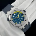 Audemars Piguet – Royal Oak Offshore –  Rubber Strap – Blue - Image 2
