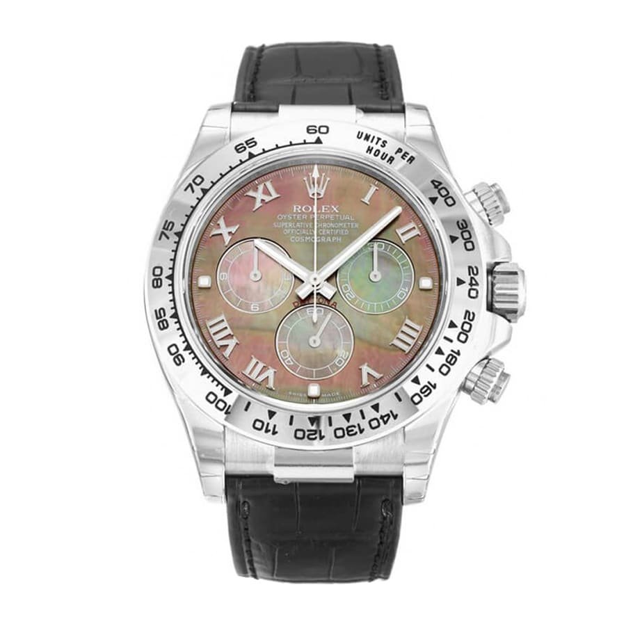 9b5c7628b55c007287b91e4f2371d4e811cfee60 Rolex Daytona Mother Of Pearl Roman Dial 116508 Swiss Super Clone - Image 1
