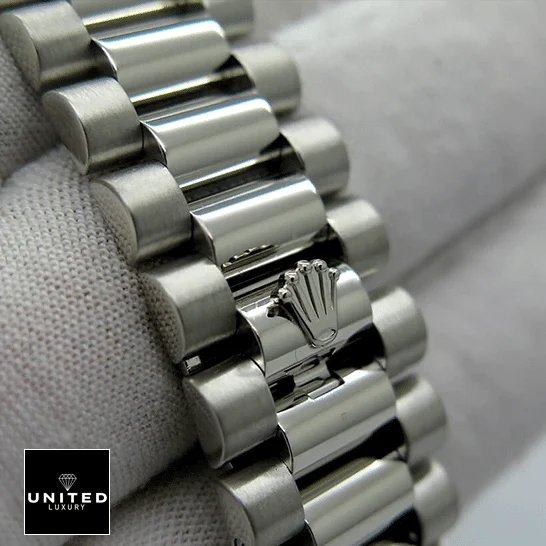 Rolex Day-Date II Stainless Steel 218206 Oyster Replica