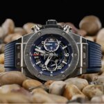 Hublot – Big Bang Unico –  Rubber Strap – Blue - Image 2