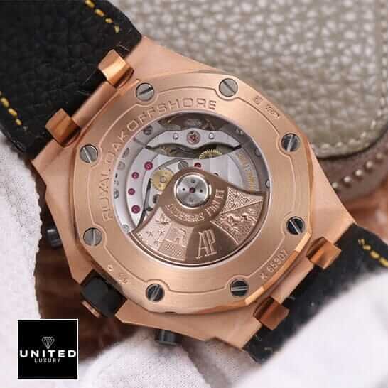 Audemars Piguet Royal Oak Offshore 26401RO.OO.A002CA.01 ap-leather-strap-gold-back