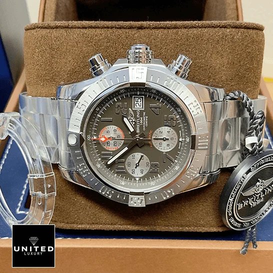 Breitling Avenger A13381 Automatic Super Clone  breitling avenger A1338111F564170A replica tiltedleft