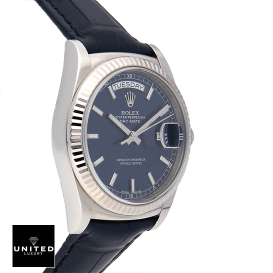 Rolex Day-Date 118139-0004 Rolex Day-Date 118139-0004 V5 Stainless Steel Case Blue Dial Replica