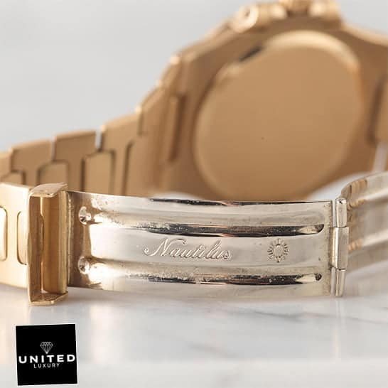 Patek Philippe Nautilus 3700 Patek Philippe Nautillus Vintage Gold Bracelet Replica Open Clasp