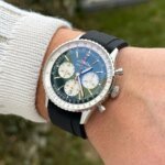 Breitling – Navitimer –  Rubber Strap – Black - Image 2