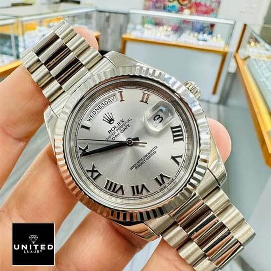 Rolex Rhodium 41 Replicaa2