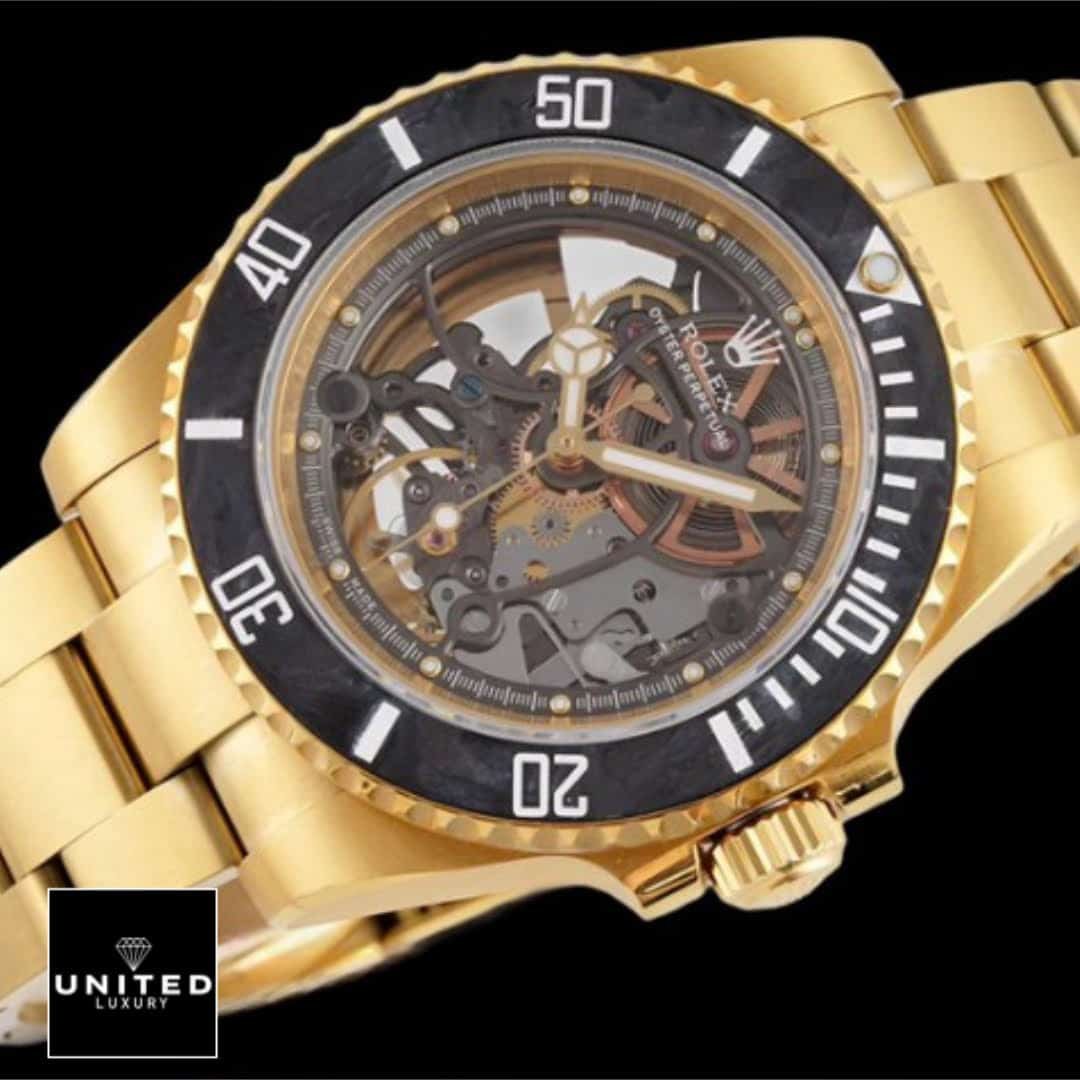 Rolex Submariner 114200 Rolex Black Bezel Tourbiliion Oyster Bracelet Bezel Replica