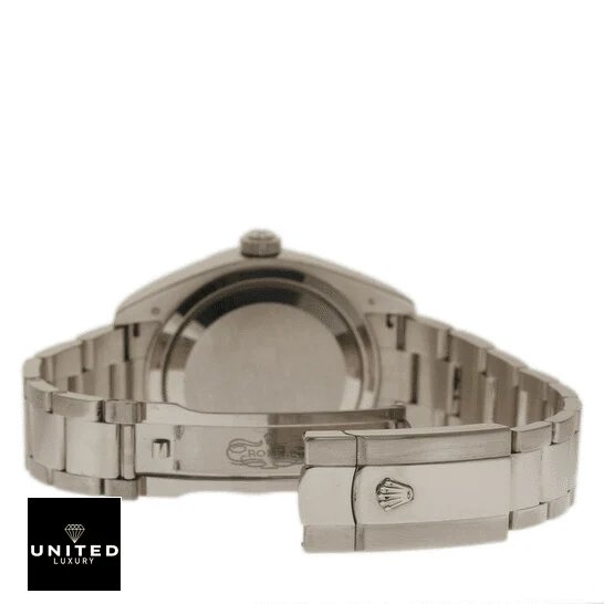 Rolex Sky-Dweller 326939 Rolex Sky-Dweller 326939 Oyster Replica Open Fold Clasp on the Rolex logo