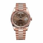 Rolex Day-Date 118139 “Chocolate Dial” Near Original Replica