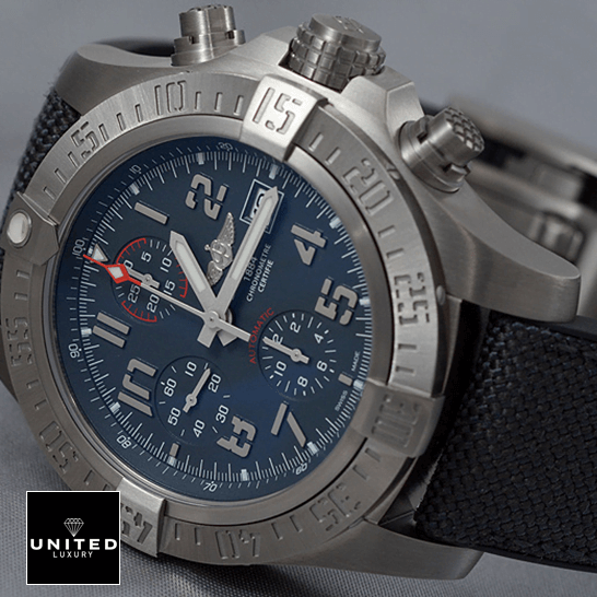 Breitling Avenger Bandit E1338310I502 breitling-avenger-E13383101M2W1-replica-tiltedleft