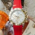 Rolex – Daytona –  Rubber Strap – Red - Image 2