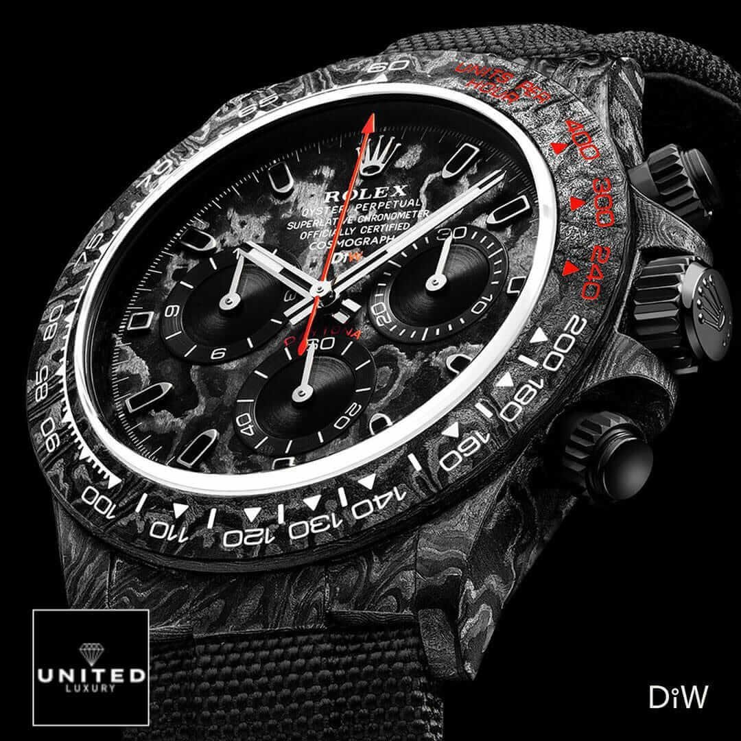 Rolex Daytona Speedster Red After Market 116503-NTPT-RED Replica Button & Crown Pusher