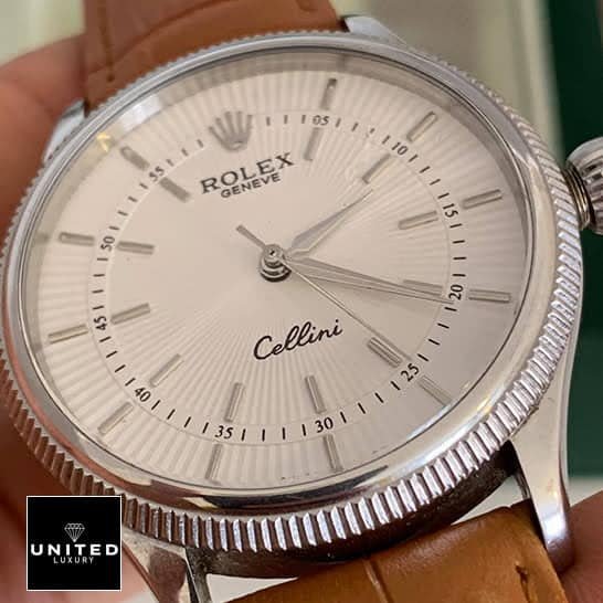 Rolex Cellini 4233 Danaos Rolex Cellini Danaos White Dial Replica