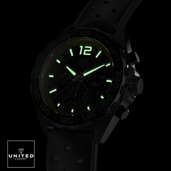 Tag Heuer Carrera Formula 1 Automatic Replica dial phosphor