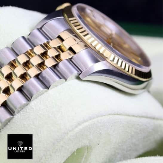 Rolex Datejust 16233 Two-Tone Super Accurate Clone rolex datejust stainless steel replica4 Rolex Datejust 16233 Stainless Steel Two Tone Jubilee Bracelet Replica