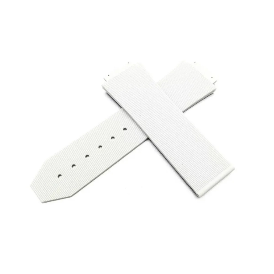 cebd021f189c259f9a943b2cf01aa0151e0b3651 Hublot – Classic Fusion – Rubber Strap – White - Image 1