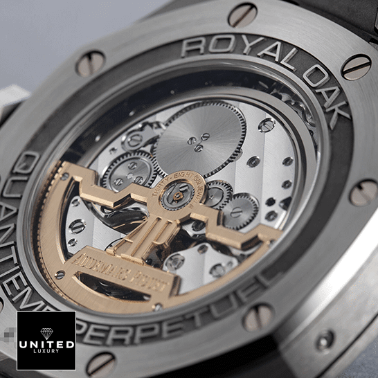 Audemars Piguet Royal Oak Offshore 26574ST.OO.1220ST.02 Audemars Piguet Royal Oak Steel Replica mechanism close view