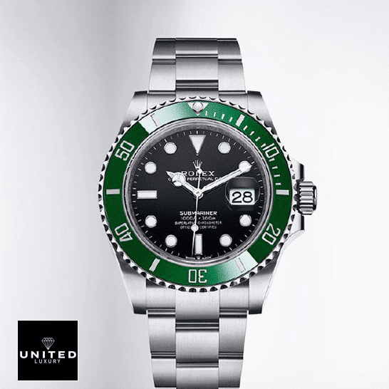 Rolex Submariner 16610LV Rolex Submariner Date Kermit Black Dial 16610LV MK2 Oyster Replica