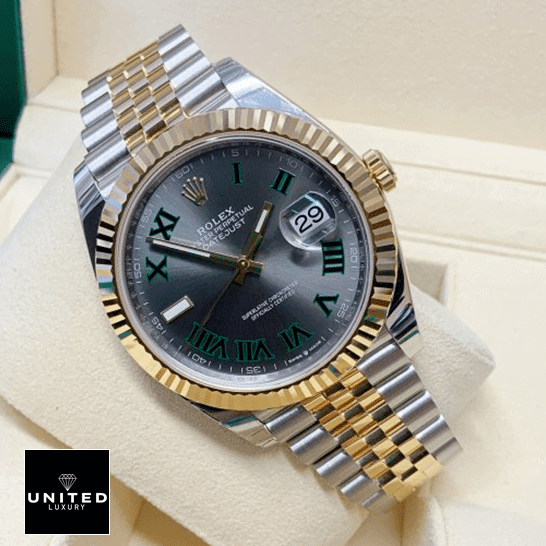 Rolex Datejust 126233 Rolex Datejust 36 Wimbledon Two Tone Jubilee Replica in the box