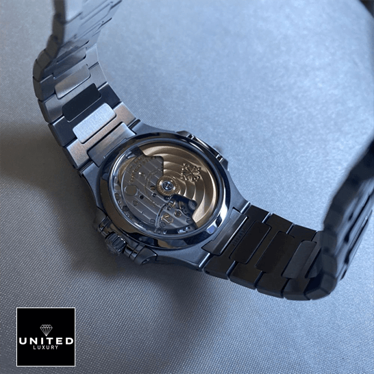 Patek Philippe Nautilus 7118/1A Patek Philippe Nautilus 71181A-011 Stainless Steel Case Replica upside view