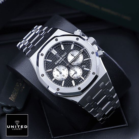 Audemars Piguet Royal Oak Chronograph 26331ST Audemars Piguet 26331ST.OO_.1220ST.02 Black Dial Replica in the black box