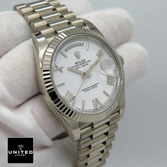 Rolex Day-Date 228235 Rolex Day-Date 228239 Stainless Steel Jubilee Bracelet