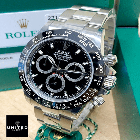 Rolex Daytona 116500LN Rolex Daytona 116500ln-0002 Stainless Steel Black Dial Oyster Replica