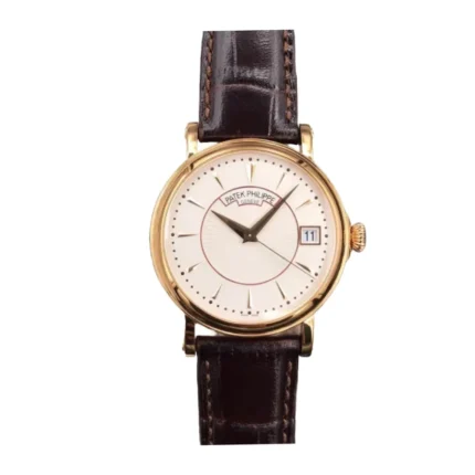 Patek Philippe Calatrava 5153J-001 “Yellow Gold Officer’s Case” Deluxe Replica Edition