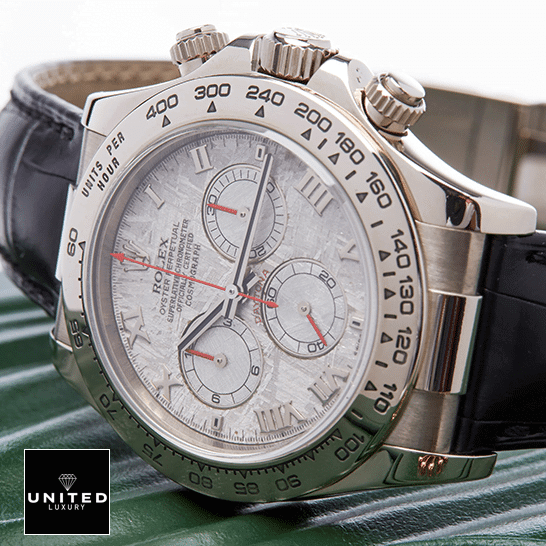 Rolex Daytona 116519 Rolex Daytona 116519 White Romen Numerial Dial Replica on the Green Rolex Box