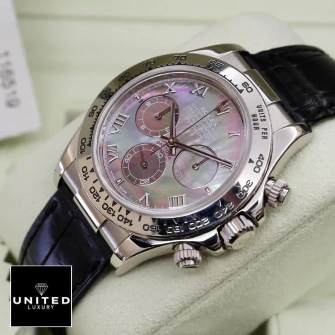 Rolex Daytona Mother Of Pearl Roman Dial 116508 Swiss Super Clone Rolex Daytona 116519 S.Steel Case Replica Rolex Daytona 116519 S.Steel Case Replica