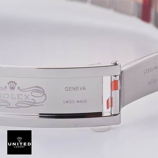 Rolex Datejust 36 116231 Replica Open Fold Clasp on the table