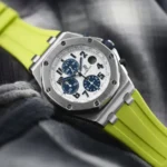 Audemars Piguet – Royal Oak –  Rubber Strap – Green - Image 2